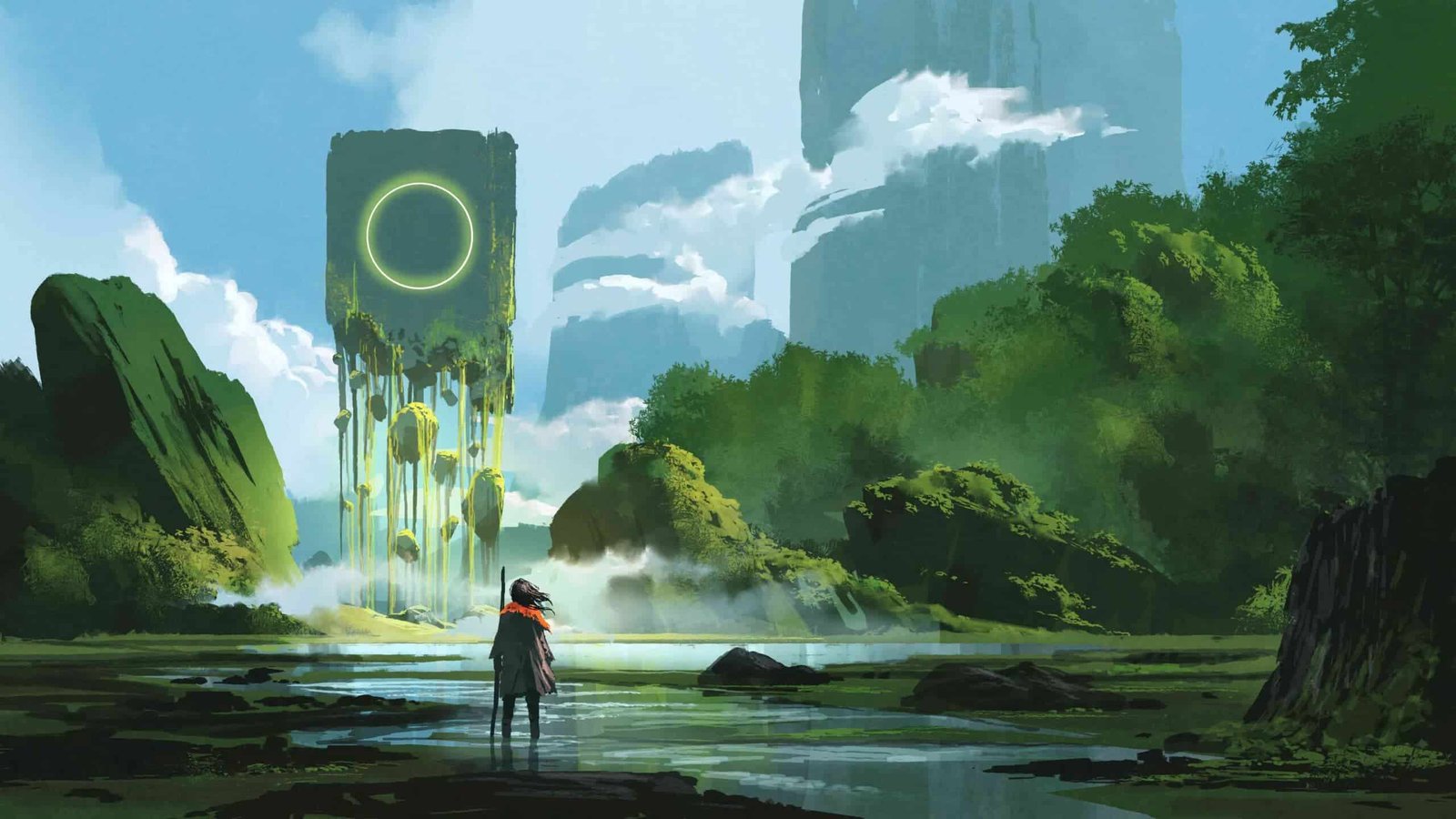 The Floating Monolith